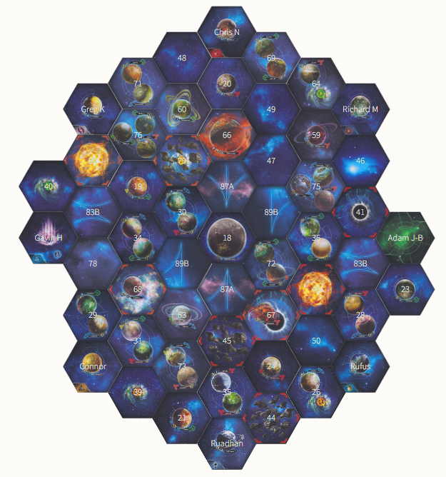 The drafted galaxy for the Grand Final